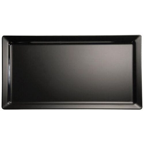 GGM Gastro (6 Stück) GN-Tablett 2/4 - PURE - Melamin - Höhe: 30mm - Weiß