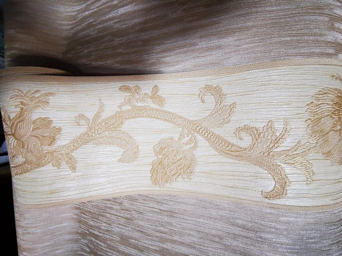 ZEER EXCLUSIEF KLASSIEK GOUD BEHANGRAND VOELBAAR RELIEF