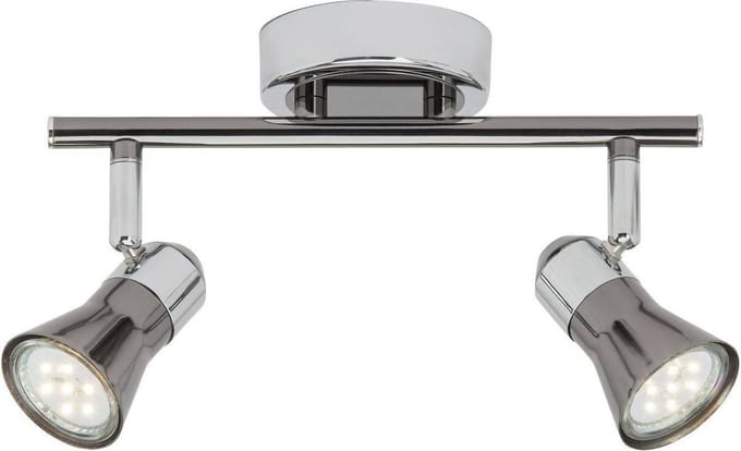 Brilliant JUPP LED - Plafondspot - Chroom;Zwart