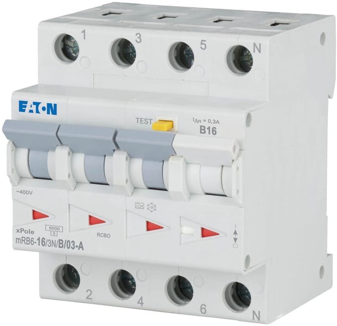 EATON INDUSTRIES Xpole Aardlekschakelaar - 120656 - E2B2J