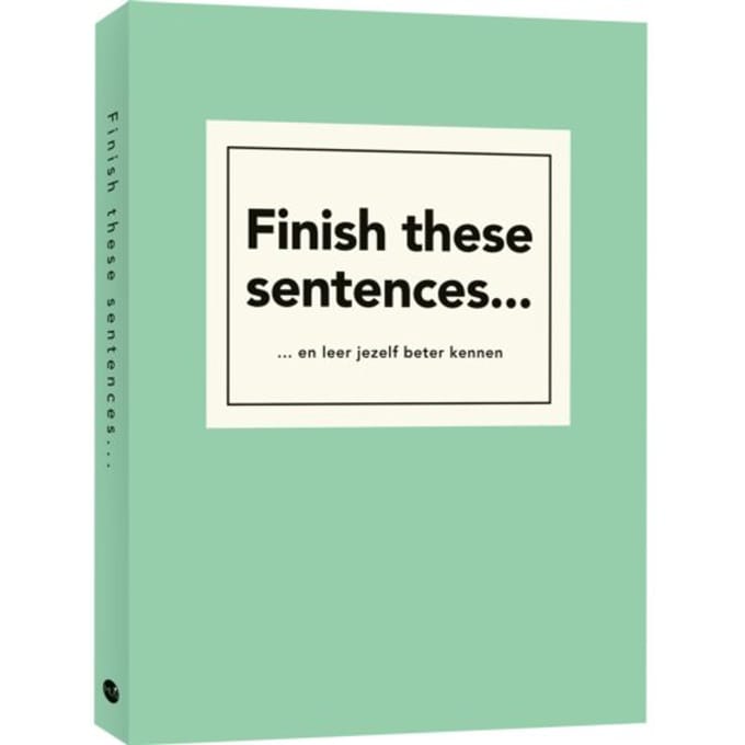 Finish These Sentences - Lavinia Bakker