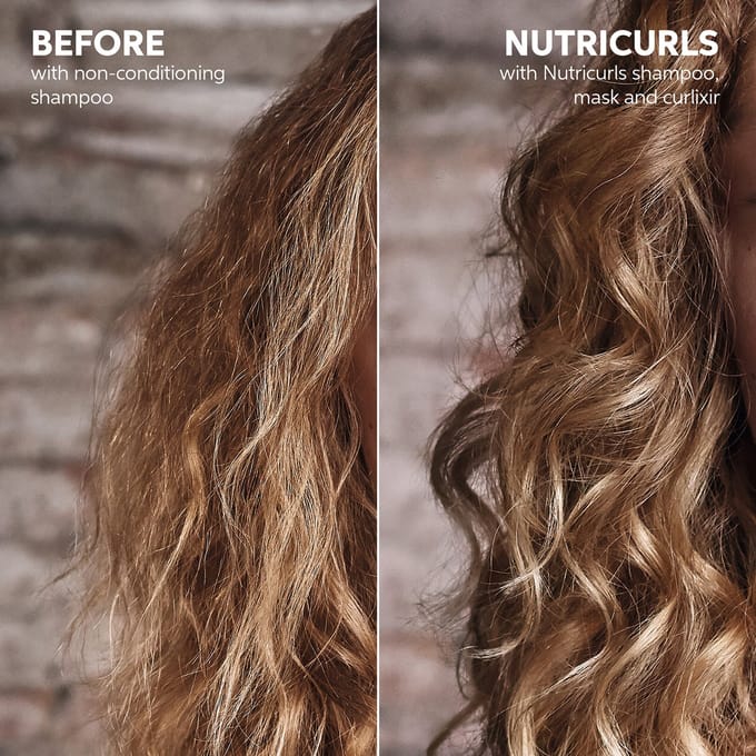 Nutricurls Waves & Curls Mask - Smoothing Mask For Wavy And Curly Hair