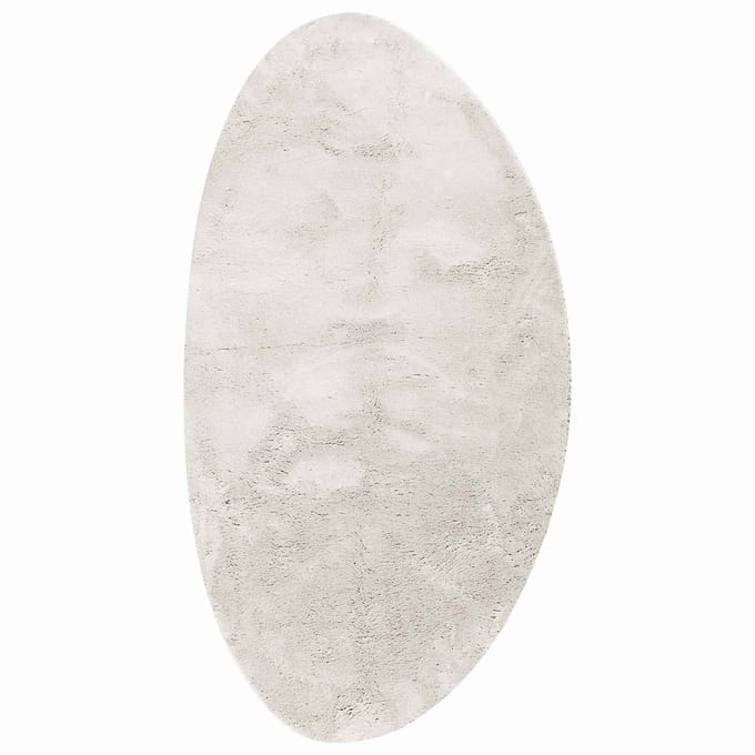 vidaXL - Tapijt - HUARTE - Crèmekleurig - 100 - x - 200 - cm - Polyester