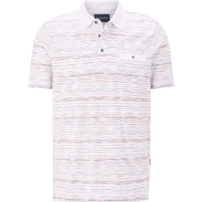 Babista herren Poloshirt - 52/54 - wit - Plus Size