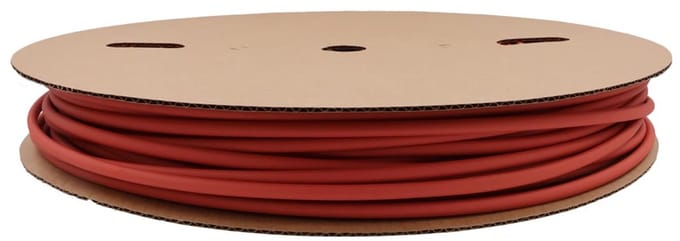 PRO-TIE® - Krimpkous 9,5-4,8 mm Rood Dunwandig krimpverhouding 2:1 (Rol 100 meter) - PRO-TIE