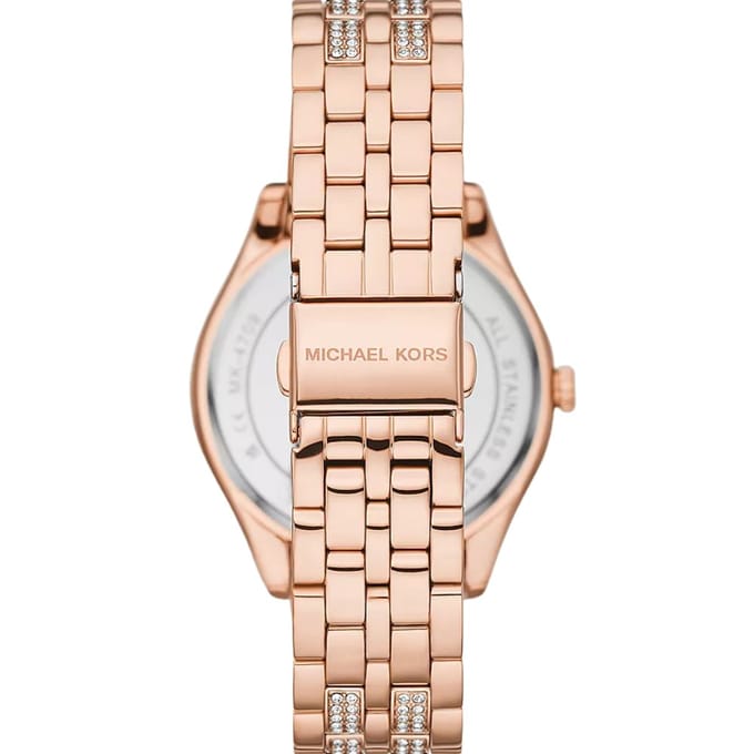 Michael Kors MK4710 Harlowe Rose Goudkleurig Dameshorloge