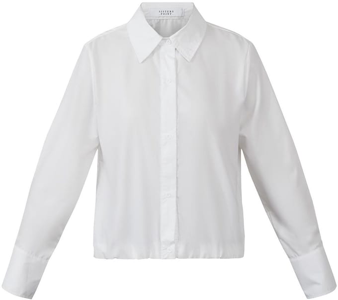 SISTERS POINT Gufo-sh - Dames Blouse - Off white - Maat L