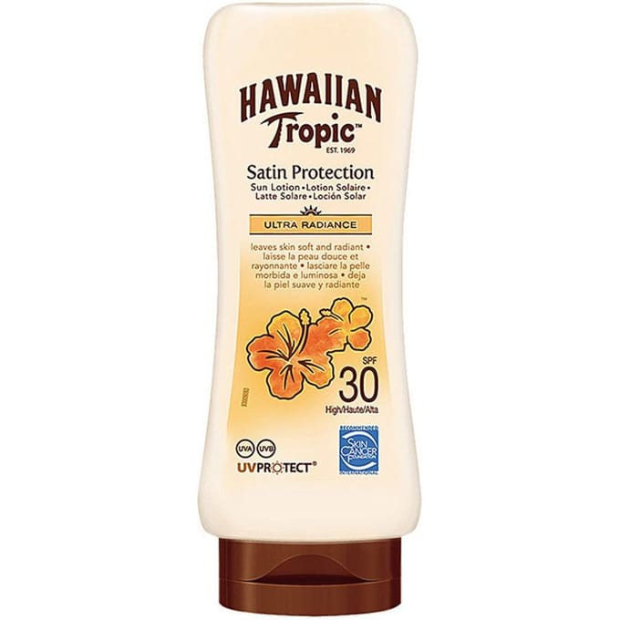 Hawaiian Tropic | Glowing Protection Lotion SPF 30 UVA + UVB Protection, 180 ml