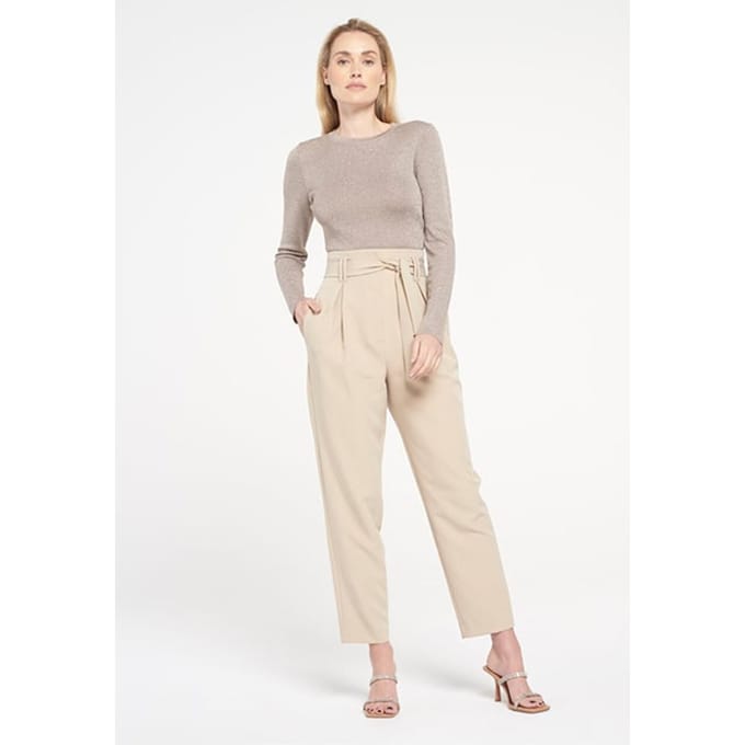 Ibana Panni Oyster White Taglia: 36 | Pantaloni Outlet | Donna | Bianco