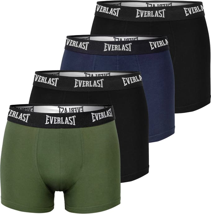 Everlast - Herenboxers - Katoen - Set van 4 - Maat M
