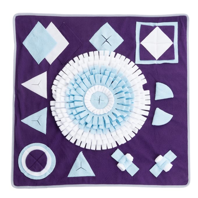 TIAKI Snuffelmat Geometrische Vormen 70x70x1cm Hond