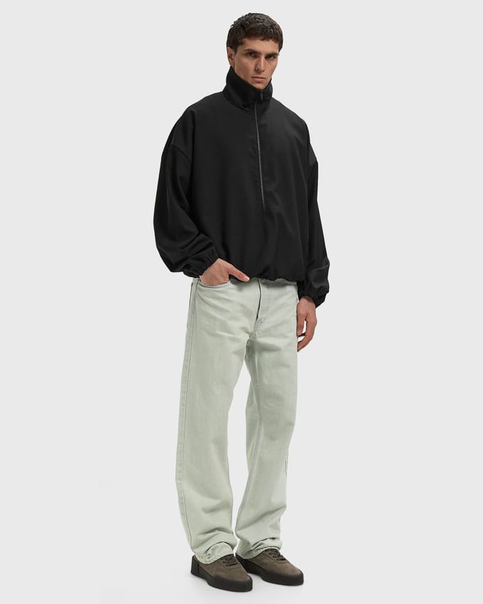 HALF ZIP TRACK JACKET