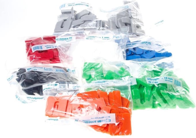 GB Assortimentszak uitvulplaatjes kunststof 34640