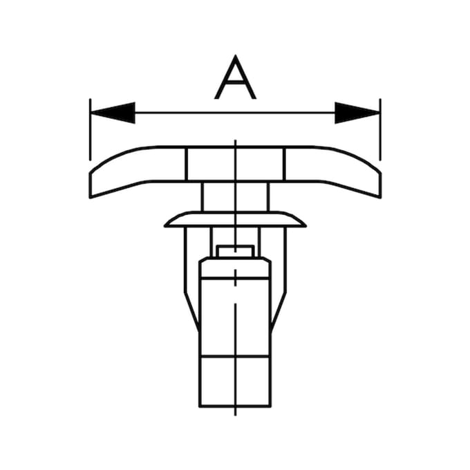 Wurth - Portierafdichtclip met spreidplug - Portierafdichtclip Type S x 50 st