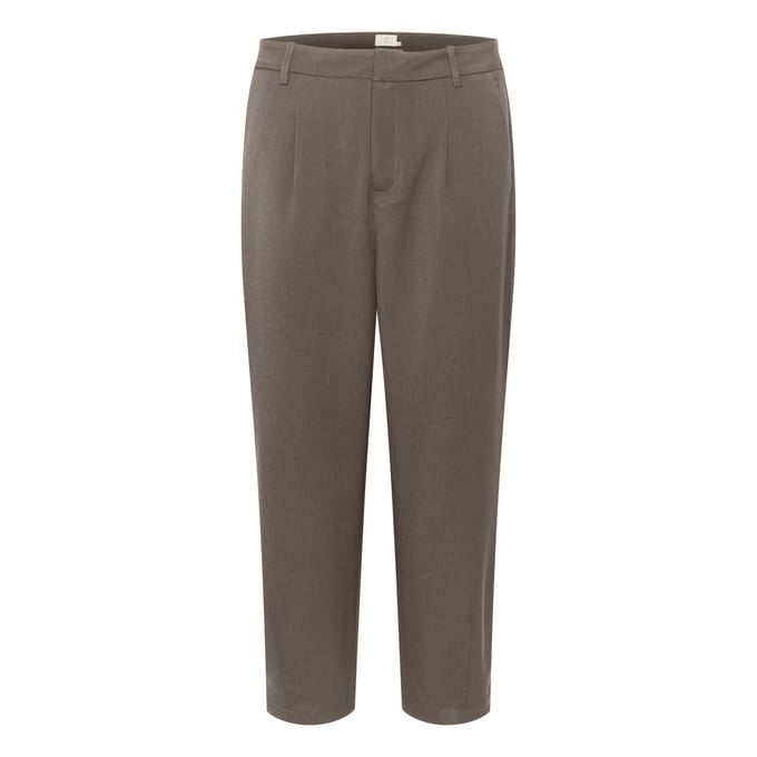 Kaffe Broek Kamerle 7 8 Pants Suiting 10504769 190810 Major Brown Dames Maat - W38