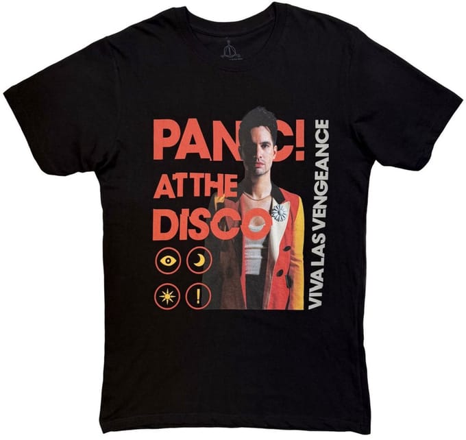 Panic! At The Disco - Viva Photo Heren Tshirt - M - Zwart