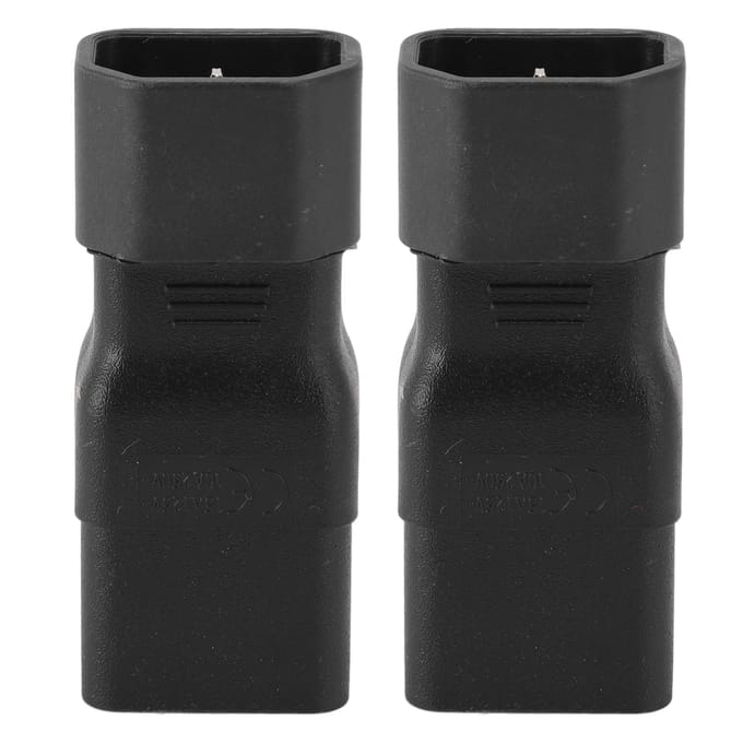 IEC320 C14 naar IEC320 C19 Stroomadapter Server PDU Conversiestekker UPS Stroomadapter black