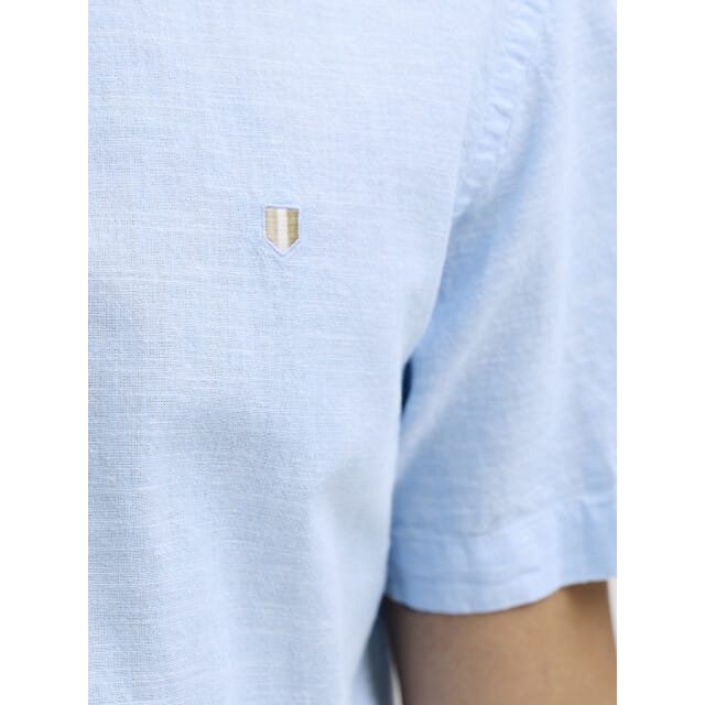 JACK&JONES PREMIUM - JPRBLUSUMMER LIN. BL. SHIELD SS SHIRT SN Heren Overhemd