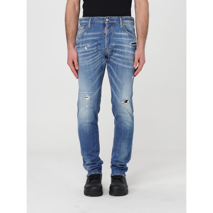 Dsquared2 Cool Guy Jeans Blue Größe: 48 | Slim Jeans Outlet | Herren | Blau