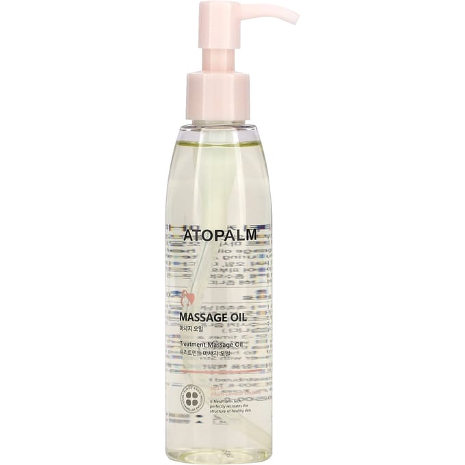 Atopalm, Treatment Massage Oil, 4.1 fl oz (120 ml) white