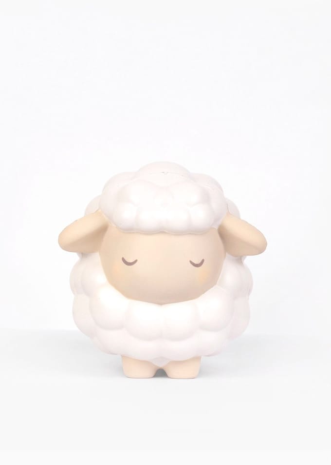 Mrs Ertha Squichymals Wooly - Stressbal Schaapje - Geschikt vanaf 3 jaar - Wit
