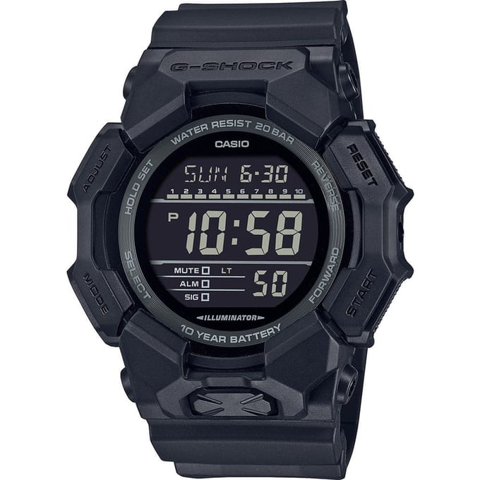 Casio G-shock Heren Horloge Zwart GD-010-1A1ER