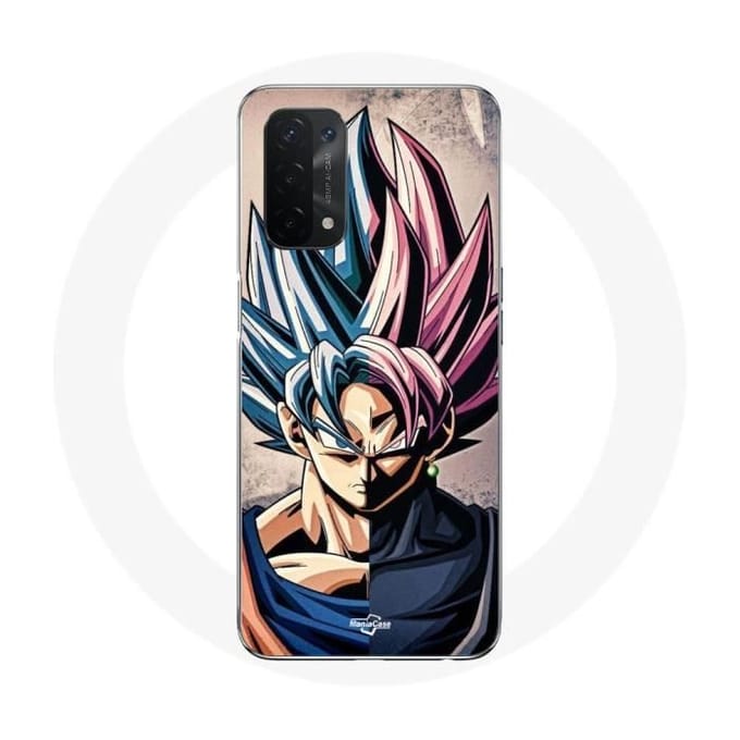 Oppo A54 5G hoesje Dragon ball z super goku ssj