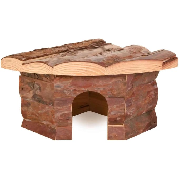 Trixie Jesper corner house hamsters bark wood 21 × 10 × 15 cm