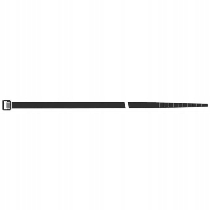 Zwarte Nylon Kabelbinders 1330x9mm - 100 Stuks