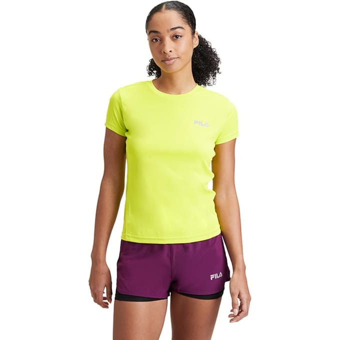 FILA Ragada Running Tee Acid Lime Größe: S | Sportbekleidung Outlet | Damen | Grün
