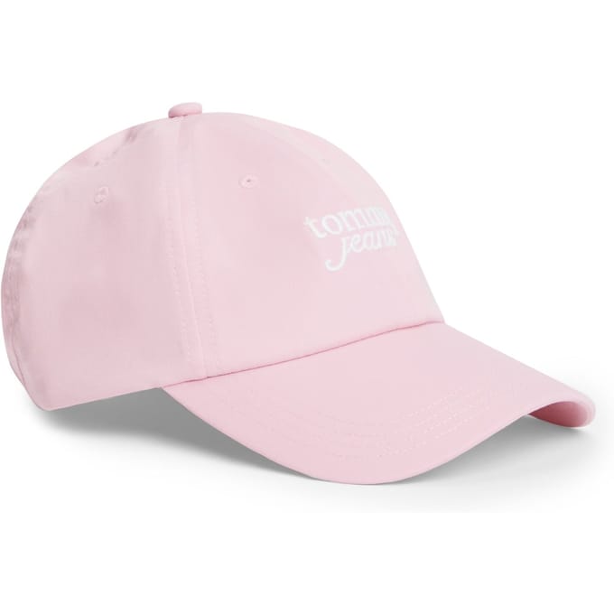 Tommy Hilfiger Script Logo Cap Pearl Dust Rose Größe: OS | Hüte Outlet | Damen | Weiß