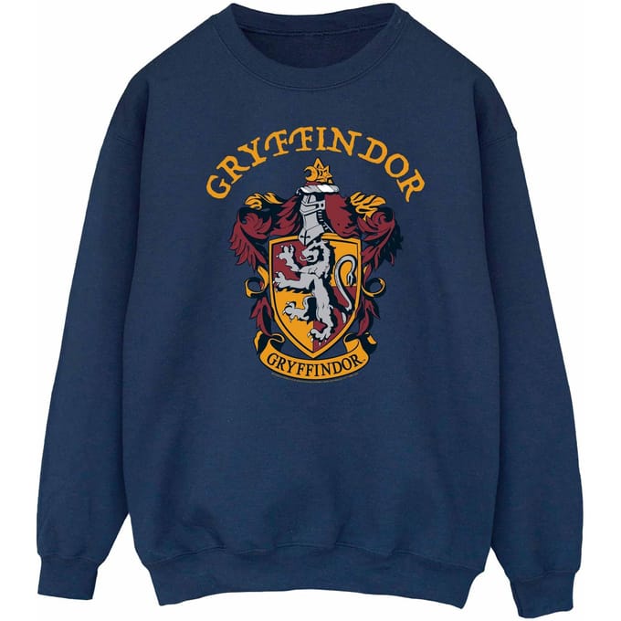Harry Potter Dames/Dames Gryffindor Sweatshirt (Marineblauw)