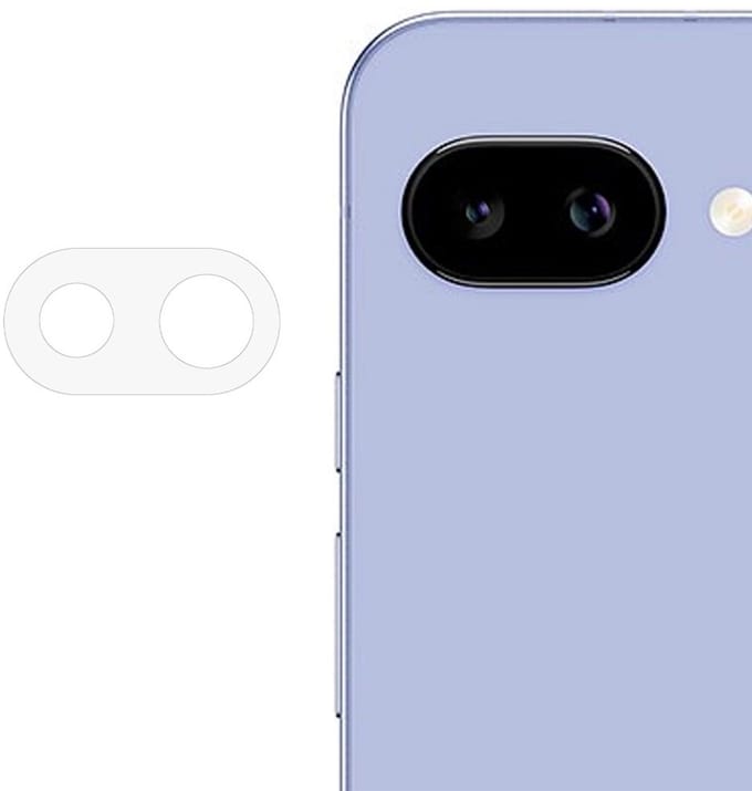 Coverup Camera Lens Protector - Geschikt voor Google Pixel 9a Camera Lens Protector - Coverup 9H Tempered Glass - Transparant