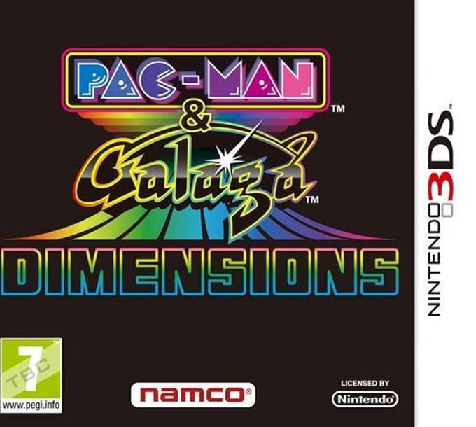 Pac-Man & Galaga Dimensions - Nintendo 3DS - Action