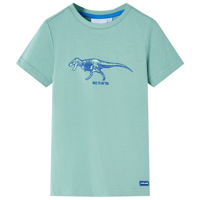 vidaXL - Kindershirt - 116 - lichtkakikleurig