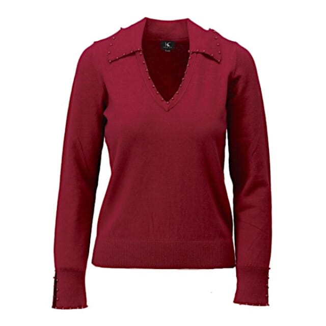 K-design trui B825 - Burgundy