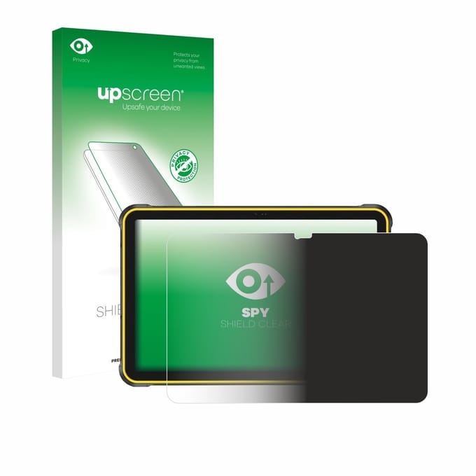 upscreen - privacy screenprotector voor Ulefone RugKing Pad 2 Pro - Folie Beschermfolie Blauwlichtfilter