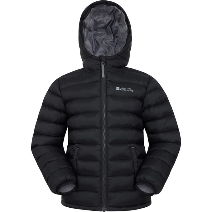Mountain Warehouse Kinder/Kids Seasons II gewatteerde jas (Zwart)