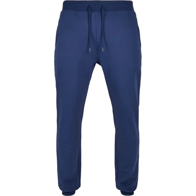Urban Classics - Organic Basic Heren joggingbroek - S - Blauw