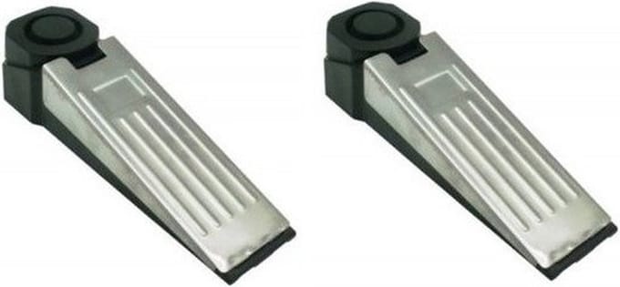 Benson Deurwig - 2x - anti inbraak alarm - deurstopper - 100 dB - 6 x 4 cm