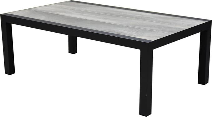 Vegas lounge tuintafel aluminium antraciet