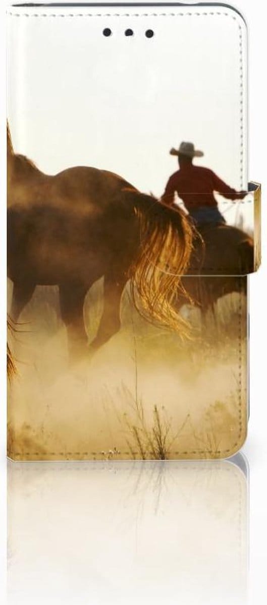 Nokia 2 Telefoonhoesje met Pasjes Design Cowboy