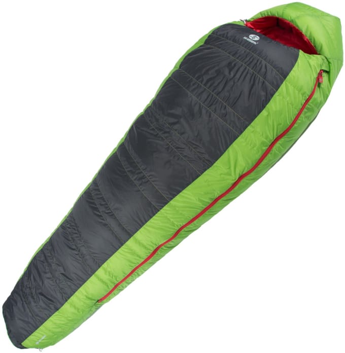 SirJoseph mummyslaapzak Himalaya Looping III 900 - links 200 cm - Groen