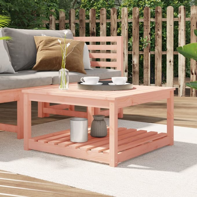 vidaXL - Tuintafel - 82,5x82,5x45 - cm - massief - douglashout