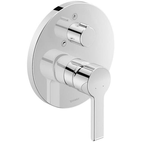 Duravit B.2 single lever bath mixer concealed for 2 consumers B25210018010