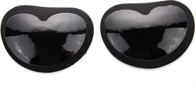 KELERINO. Bikini Push Up Pads - Waterproof - Zelfklevend - Zwart
