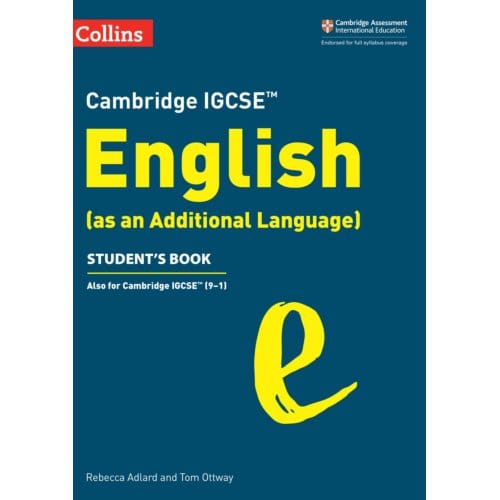 Cambridge Igcse English (As An Additional Language) Student’s Book - Collins Cambridge - Rebecca Adlard