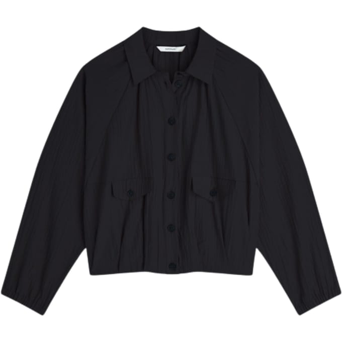 Summum Blouse Jacket Lyocell Blend  Zwart 2s3454-12373