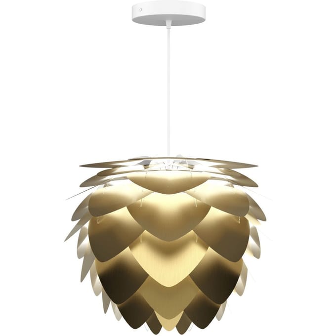UMAGE - Aluvia Lampenkap - M - geborsteld messing - goud