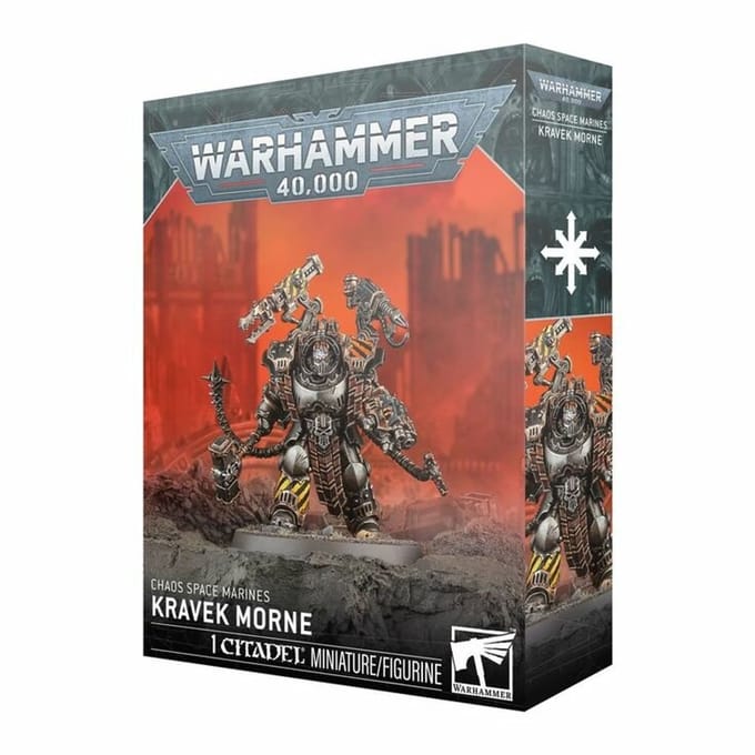 Beeldje Games Workshop Warhammer 40k Iron Warriors Kravek Morne